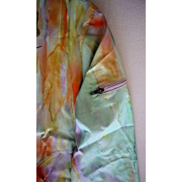Nike DM7711-379 Women's Sz M Multicolor Tie Dye Lightweight Running Jacket - Picture 7 of 16